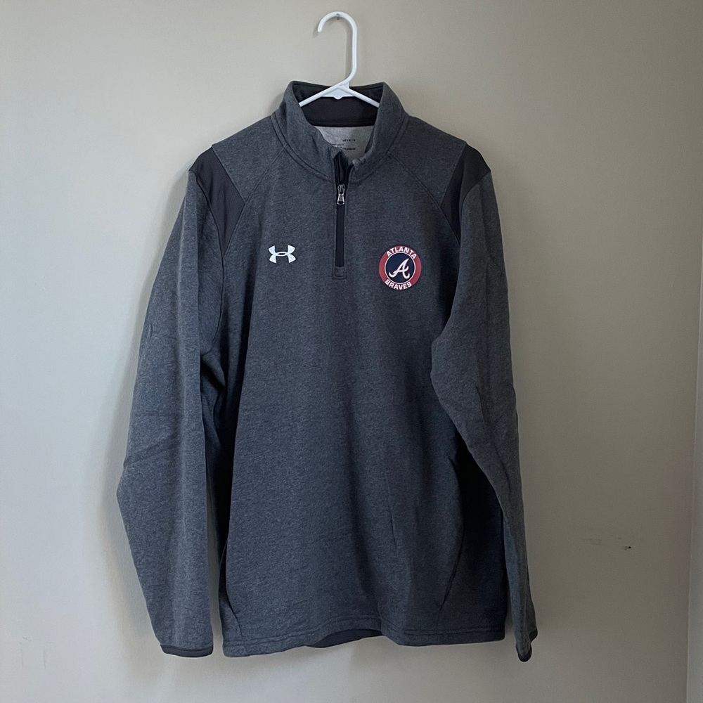 Atlanta Braves Under Armour 1/4 Zip